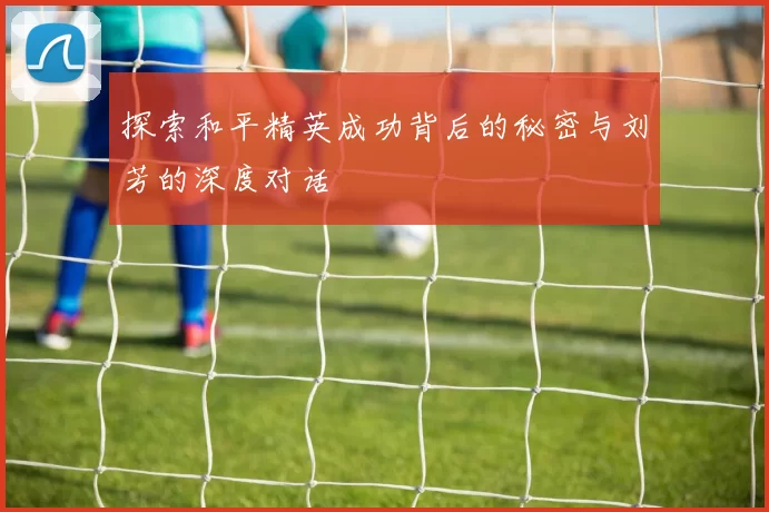 探索和平精英成功背后的秘密与刘芳的深度对话